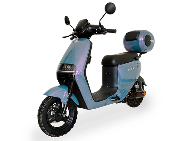 Электроскутер FADA N9 (1200W, 72V,20Ah) Голубой