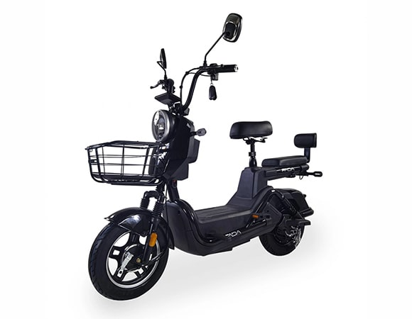 Электроскутер Двухместный FADA RiTMO 2 (600W, 60V,20Ah) Черный