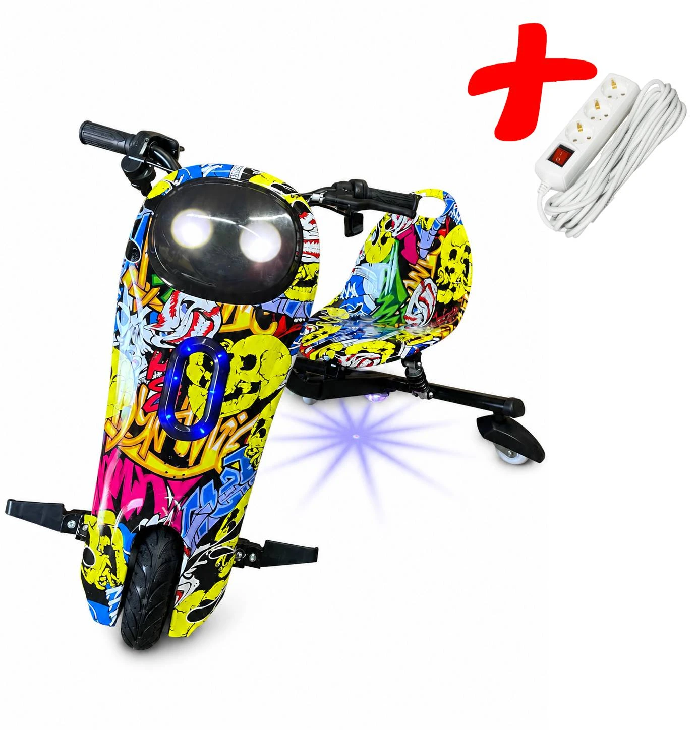 Дрифт-карт ElectrO Crazy Bug Premium (500W 5.7Ah) Хип-Хоп