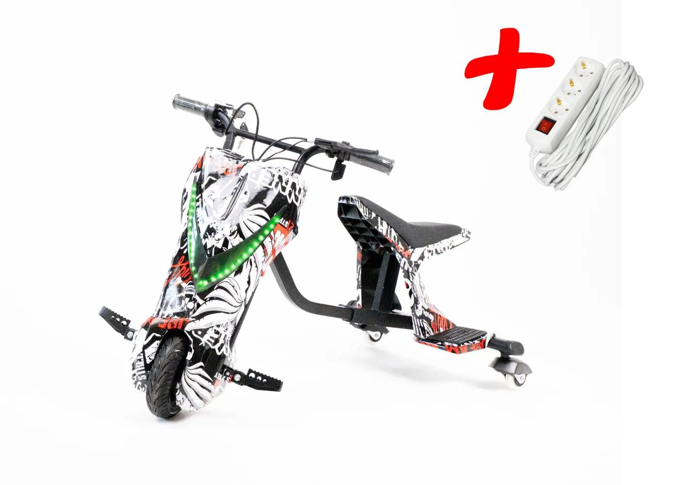 Дрифт-карт ElectrO Crazy Bug Premium NEW (500W 5.7Ah) Пират
