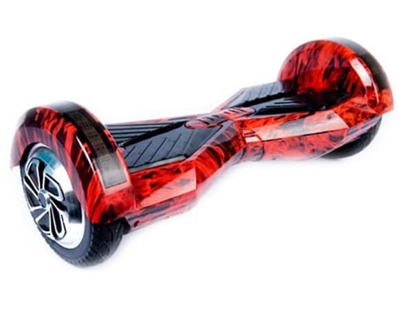 Smart Balance Lambo Premium 8" Red Flame